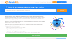 Desktop Screenshot of domaindish.com
